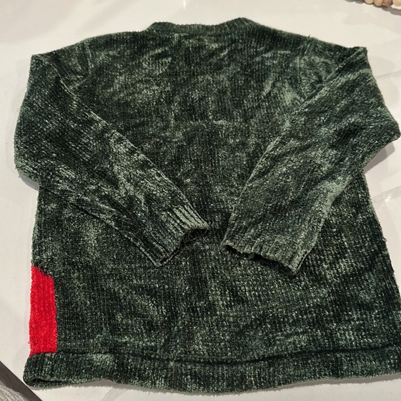 Holiday cozy Santa Ho Ho Ho sweater size 7/8 - Picture 3 of 4